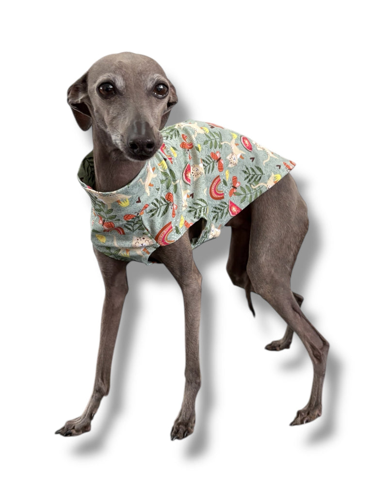 Load image into Gallery viewer, Jersey Vest - Blue Dinos
