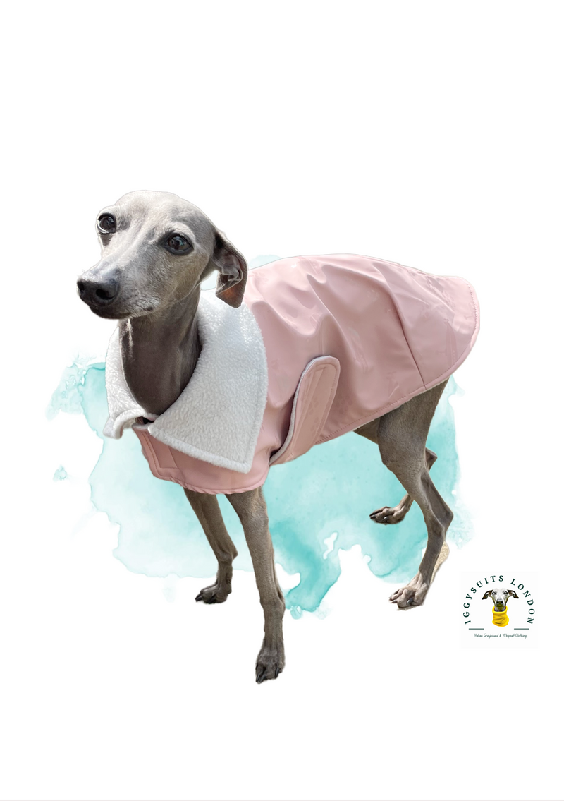 Load image into Gallery viewer, Rain Mac - Blush Pink Submarines
