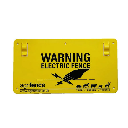 Agrifence Warning Signs