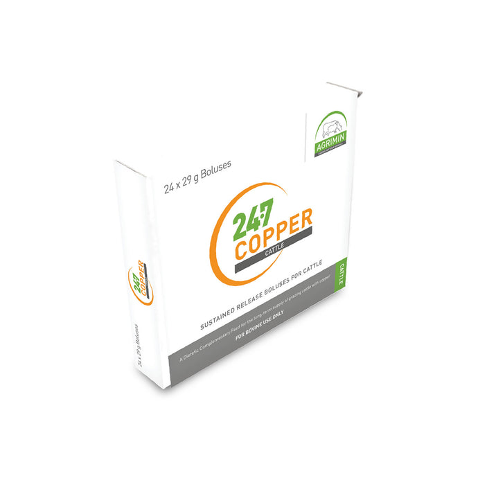 Agrimin 24 7 Copper Bolus Cattle