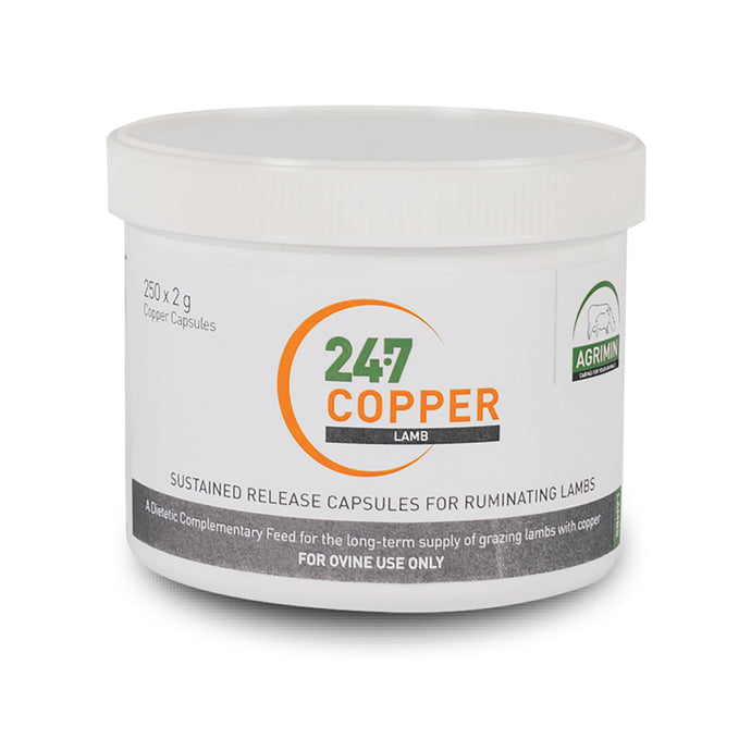 Agrimin 24 7 Copper Capsules Lamb