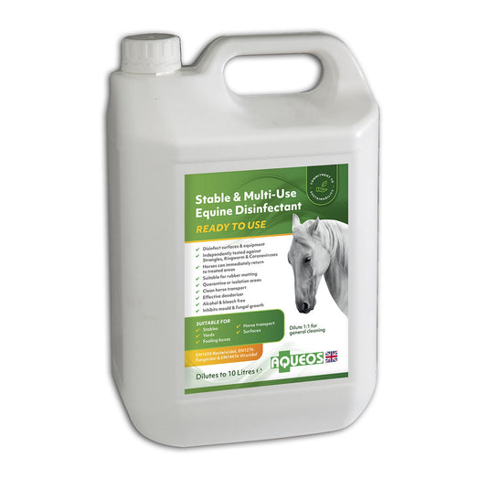 Aqueos Stable & Multi Use Equine Disinfectant Rtu