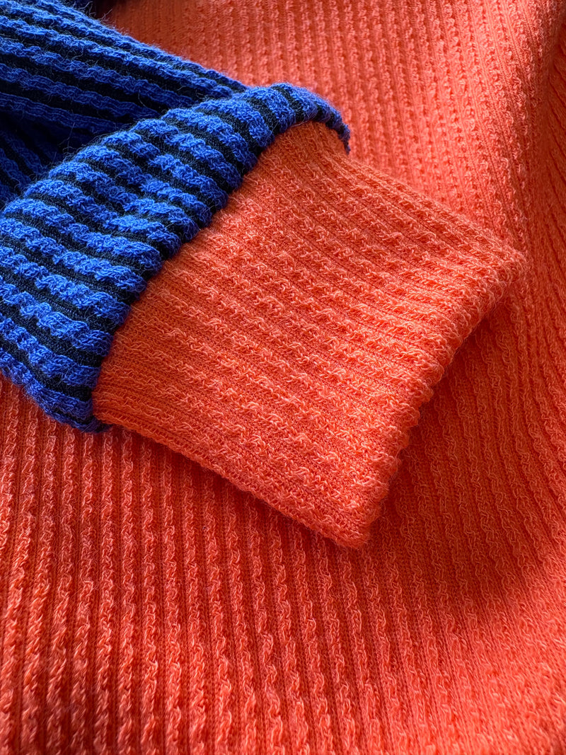 Load image into Gallery viewer, Ribbed Jersey Suit - Orangina
