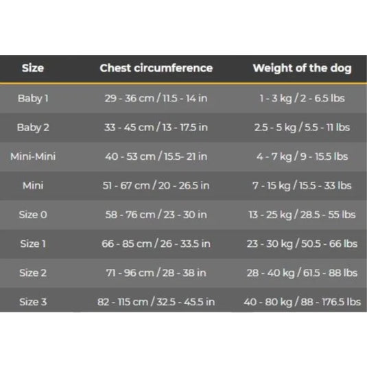 Julius-K9 Powerharness Mini/S 49-67cm Fuchsia