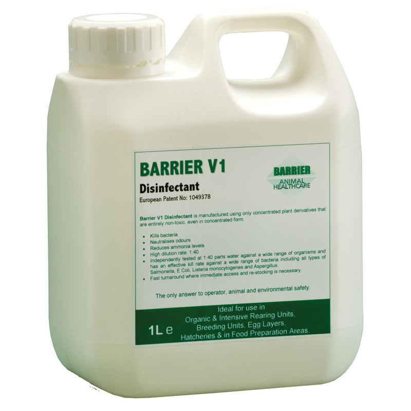 Load image into Gallery viewer, Barrier Animal Health Barrier V1 Disinfectant
