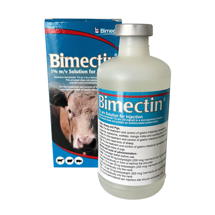 Bimeda Bimectin 1% W/V Solution For Injection