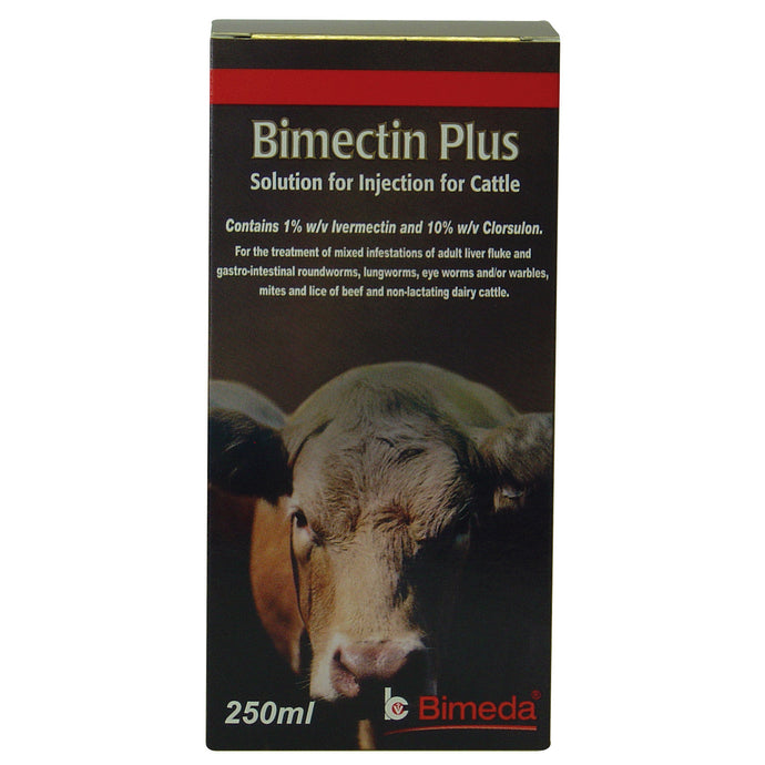 Bimeda Bimectin Plus 10/100 Mg/Solution For Injection