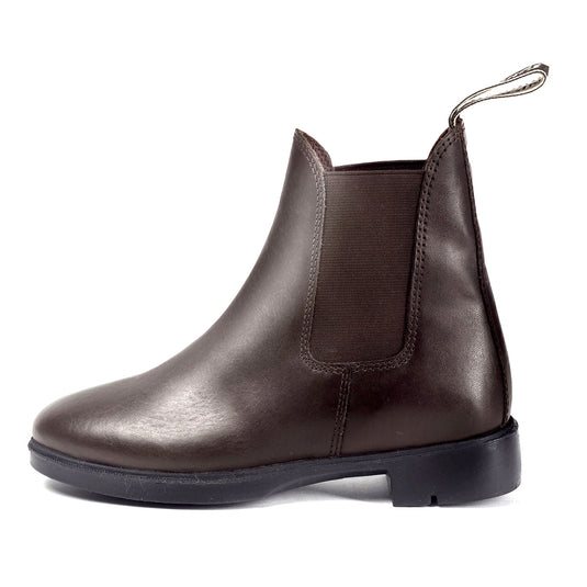 Brogini Pavia Pull On Leather Boots Black