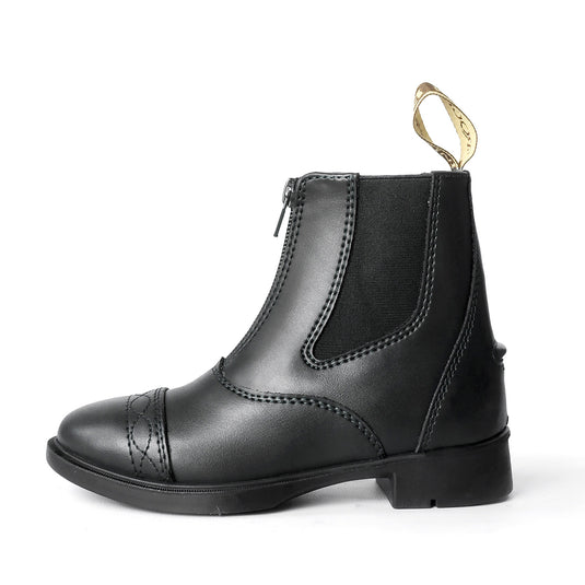 Brogini Tivoli Piccino Paddock Boots Child Black