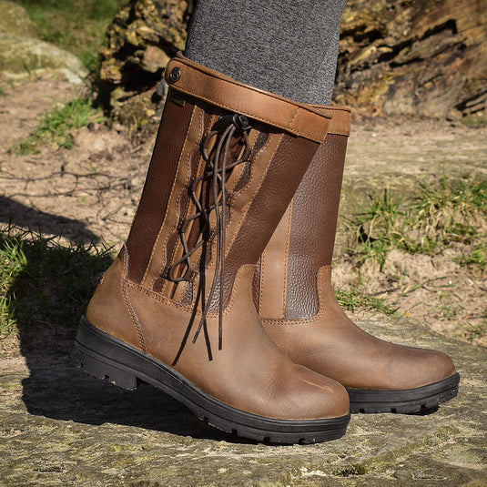 Brogini Tetbury Ankle Country Boots Brown