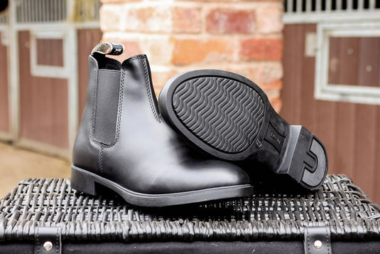 Brogini 472 Boxwell Easy Care Synthetic Jodhpur Black