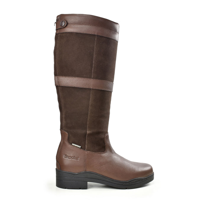 Brogini Wb180 Hollingworth Zipped Country Boots Brown