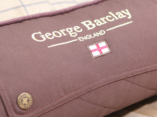 Country Orthopaedic Walled Dog Bed - Chestnut Brown