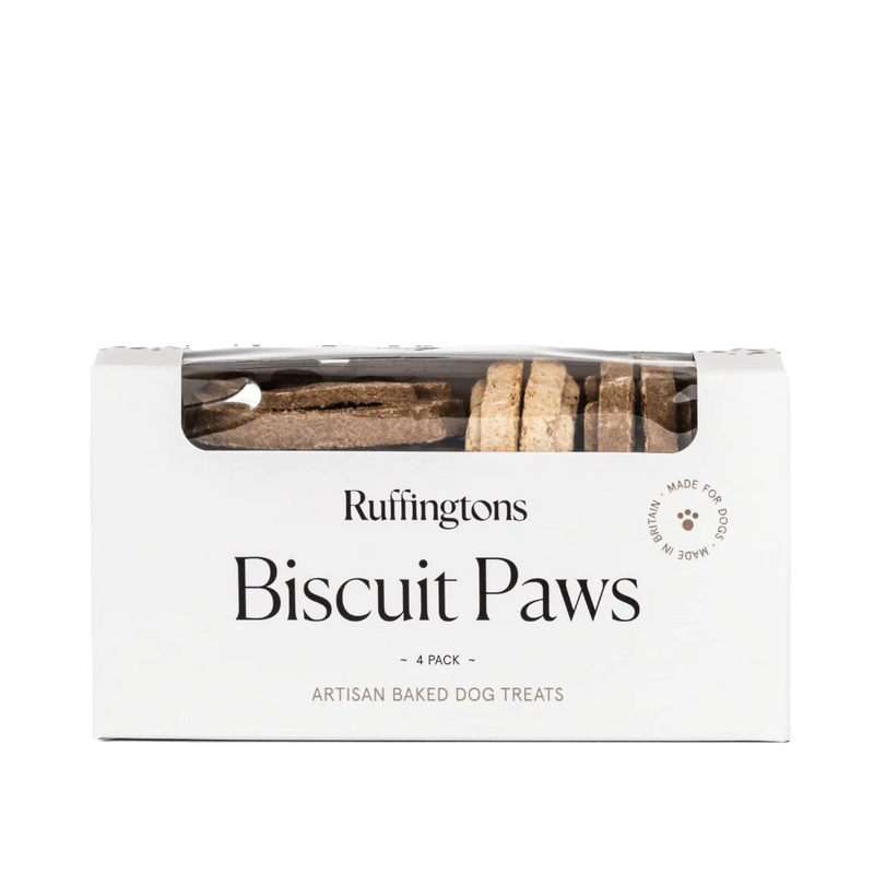 Load image into Gallery viewer, Ruffingtons Biscuit Paws - 4 Pack
