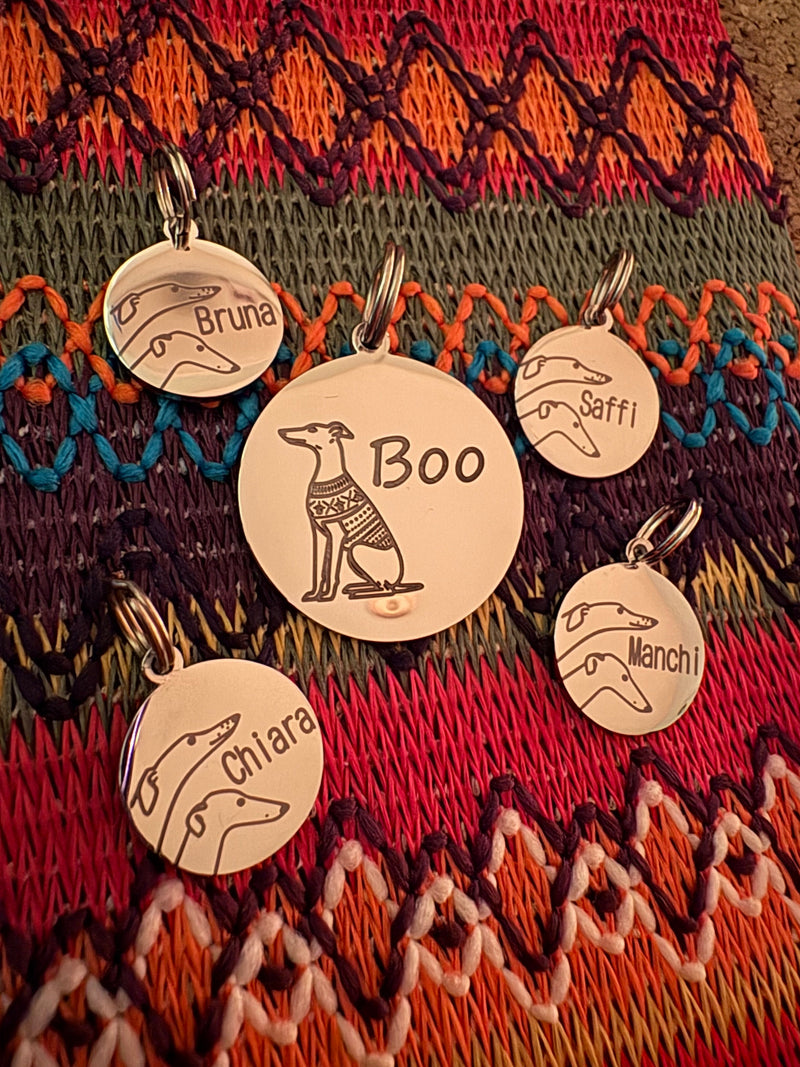 Load image into Gallery viewer, Engraved Dog Tags - Round
