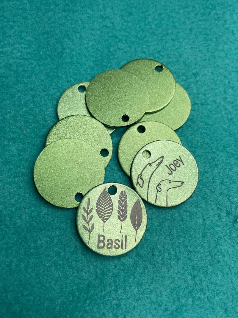 Load image into Gallery viewer, Engraved Dog Tags - Round
