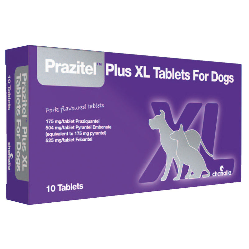 Load image into Gallery viewer, Chanelle Prazitel Plus+ Xl Flavoured Dog Wormer Tablets
