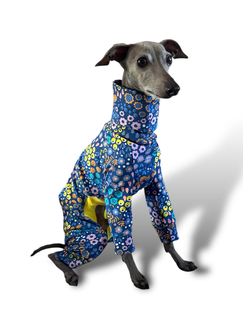 Load image into Gallery viewer, Jersey Suit - Bright Florals
