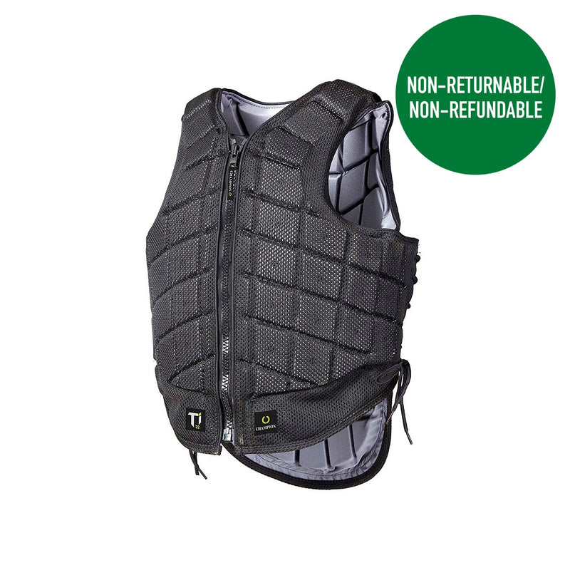 Load image into Gallery viewer, Champion Titanium Ti22 Body Protector Adult Short Black
