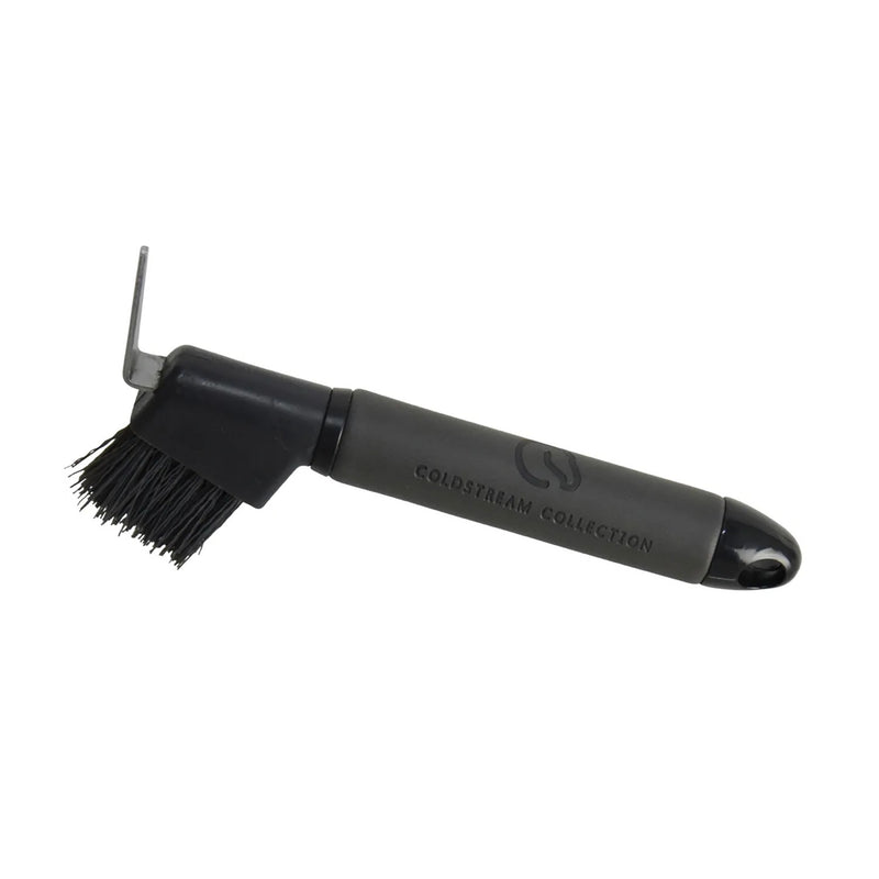 Load image into Gallery viewer, Coldstream Faux Leather Hoof Pick Brush
