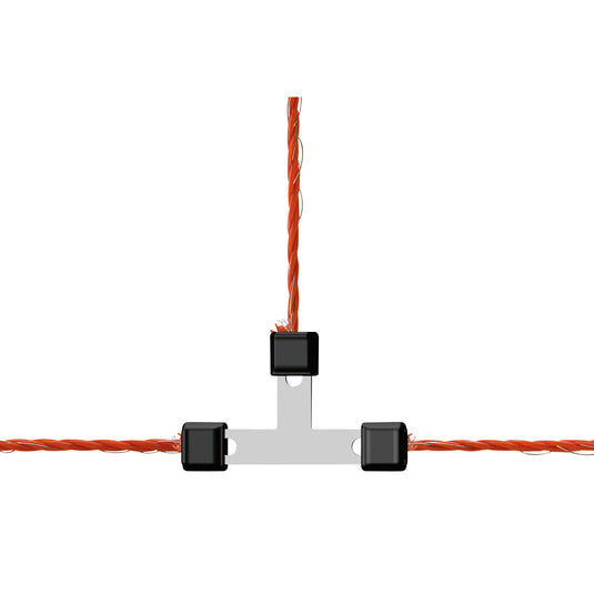 Corral Wire T Connector Litzclip Galvanised 3 Mm