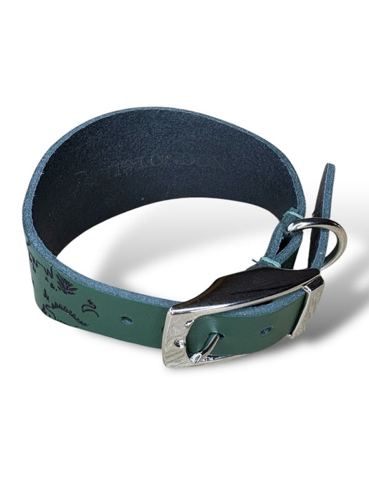 Leather Collar - Dinosaurs