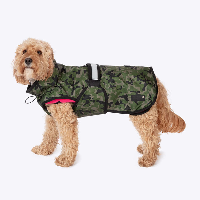 Danish Design 3 In 1 Dog Coat Camo/Pink