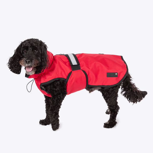 Danish Design 3 In 1 Dog Coat Red
