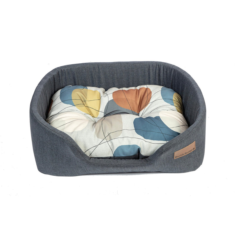 Load image into Gallery viewer, Danish Design Colour Block Deluxe Slumber Bed Steel
