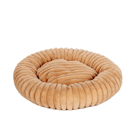 Danish Design Essentials Plush Donut Taupe