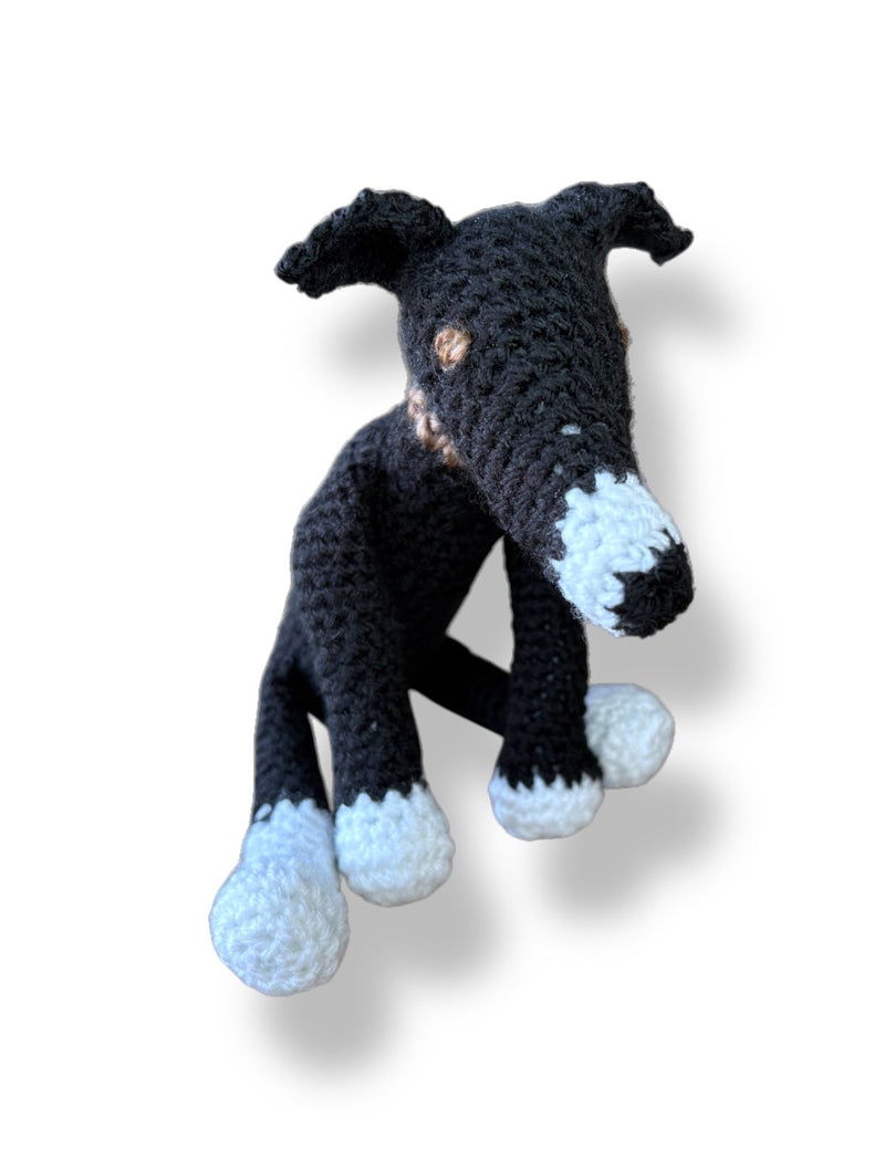 Load image into Gallery viewer, Crochet Hound - Black
