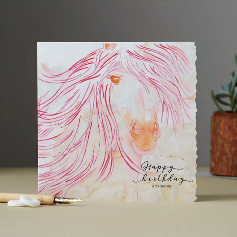 Load image into Gallery viewer, Deckled Edge Fanciful Dolomite Card
