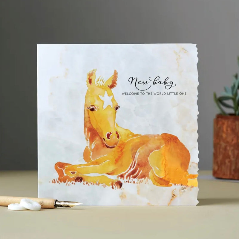 Load image into Gallery viewer, Deckled Edge Fanciful Dolomite Card
