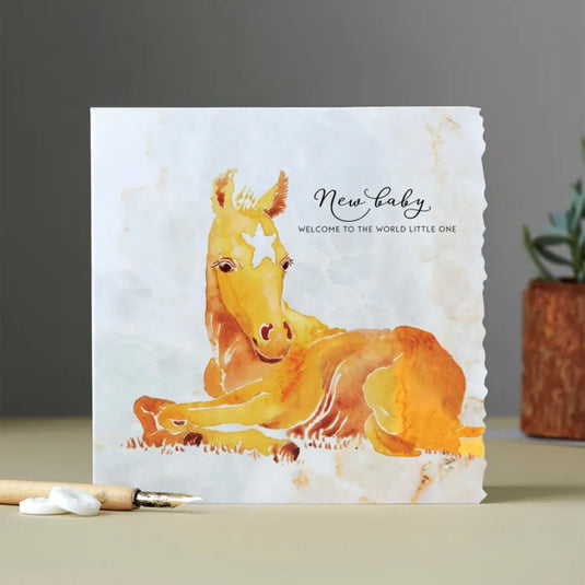 Deckled Edge Fanciful Dolomite Card
