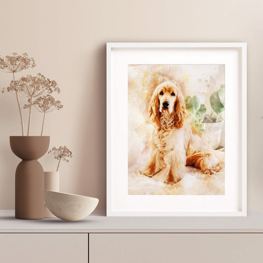 Watercolour Pet Portrait