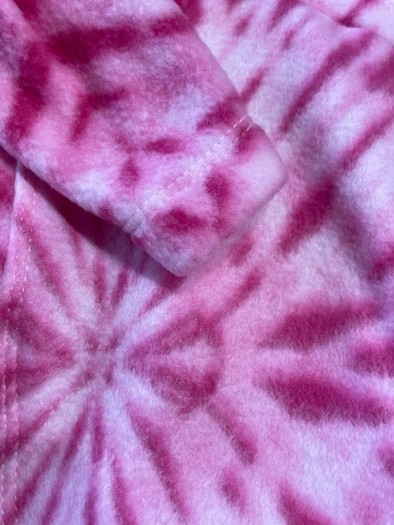 Load image into Gallery viewer, Fleece Jumper - Pink Tie Dye
