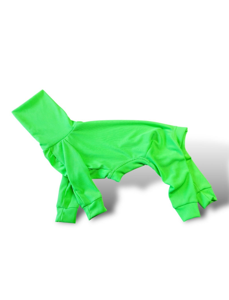 Load image into Gallery viewer, Ribbed Jersey - Hi-Visibility Yellow
