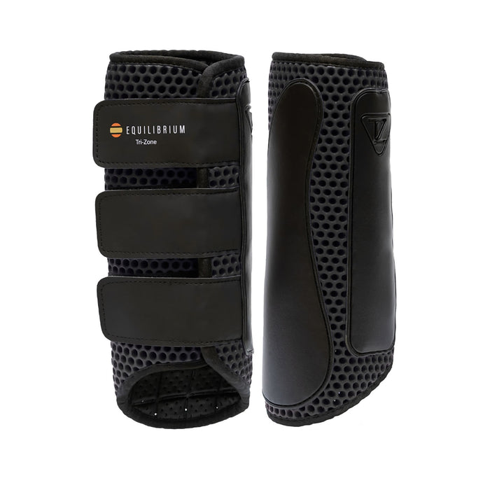 Equilibrium Tri Zone Impact Sports Boots Black Hind