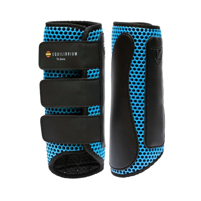 Equilibrium Tri Zone Impact Sports Boots Azure Blue Hind