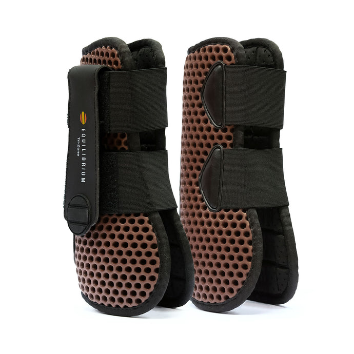 Equilibrium Tri Zone Tendon Boots Brown