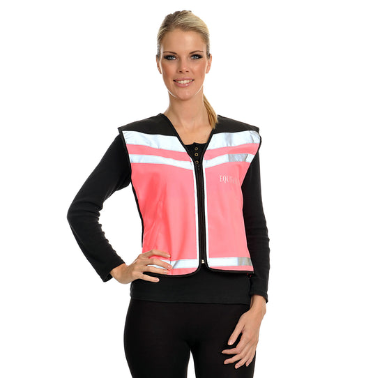 Equisafety Air Waistcoat Plain Pink