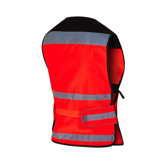 Equisafety Air Waistcoat Plain Red