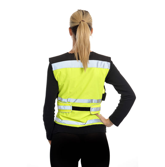 Equisafety Air Waistcoat Plain Yellow