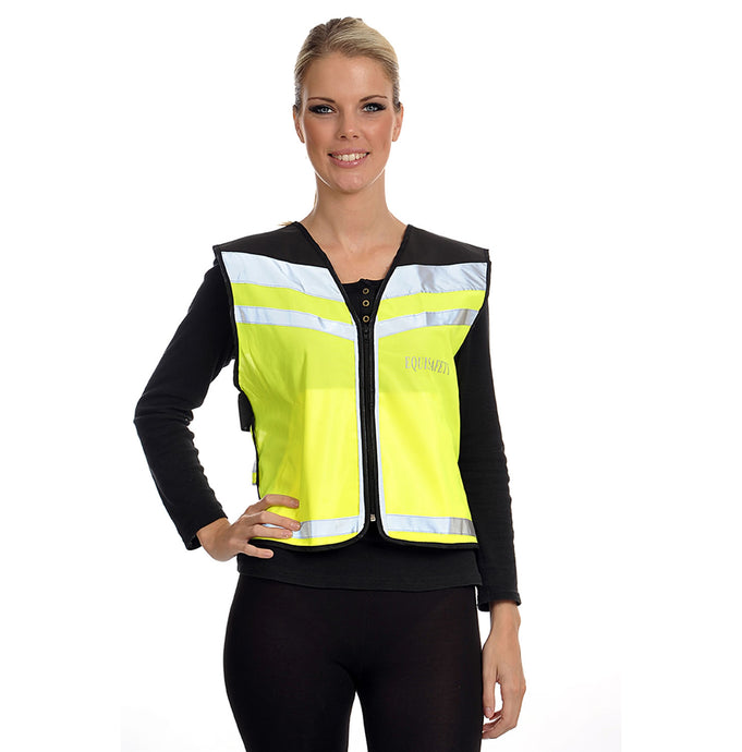 Equisafety Air Waistcoat Plain Yellow