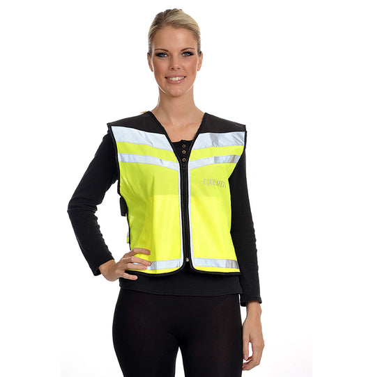 Equisafety Air Waistcoat Plain Yellow