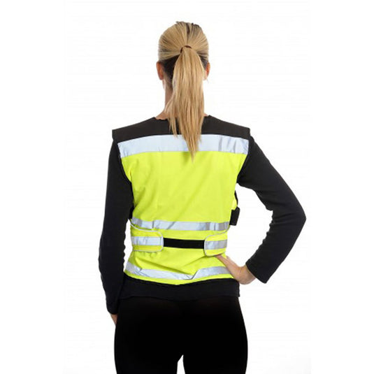 Equisafety Air Waistcoat Plain Yellow