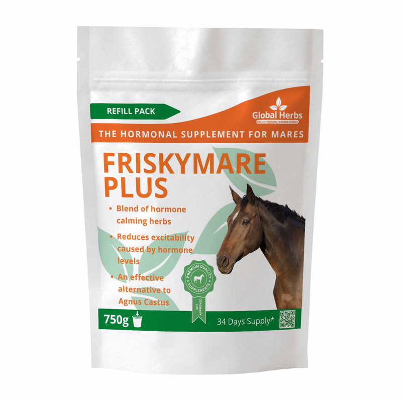 Load image into Gallery viewer, Friskymare Plus Refill Pouch 750g- Global Herbs
