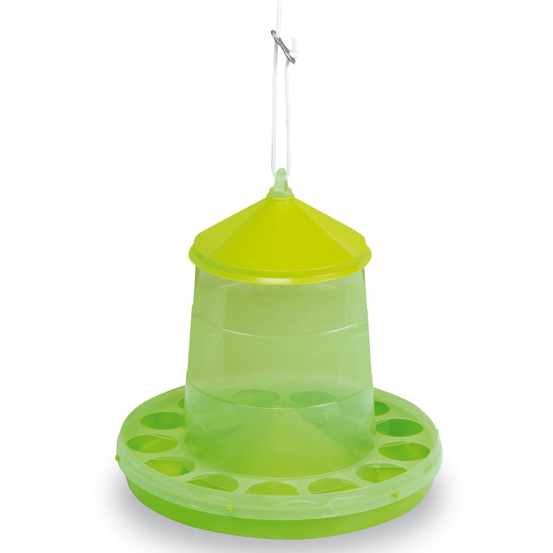 Load image into Gallery viewer, Gaun Poultry Feeder Plastic Green
