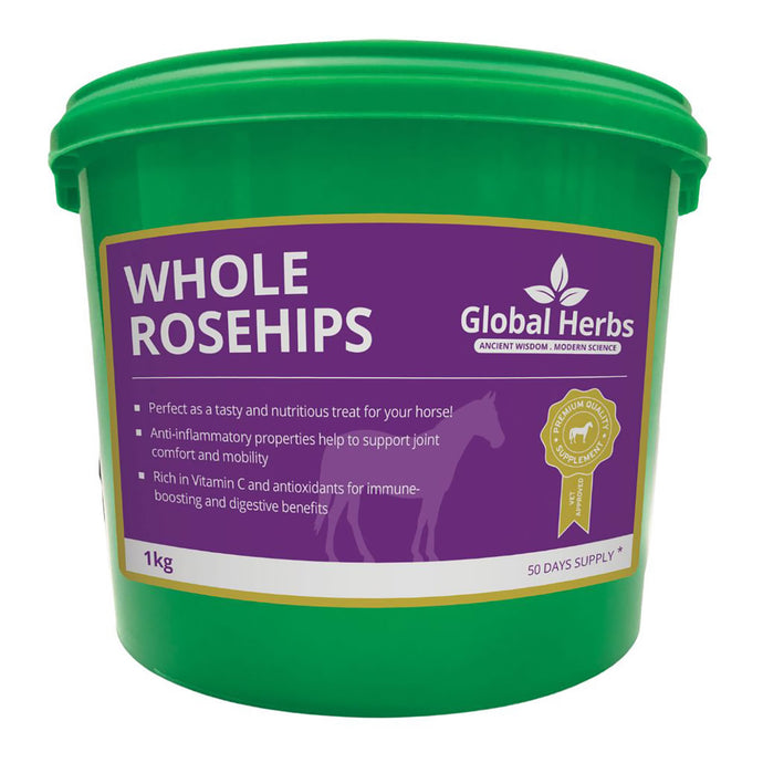 Gl0 Bal Herbs Whole Rosehips