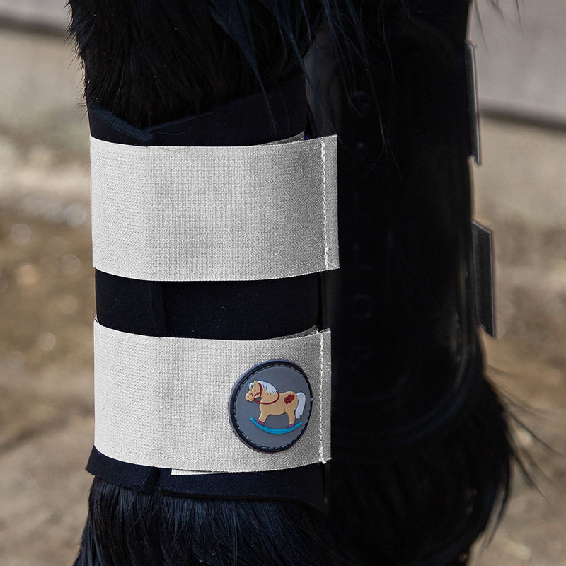 Load image into Gallery viewer, Gallop Ponie Gp Brushing Boots White
